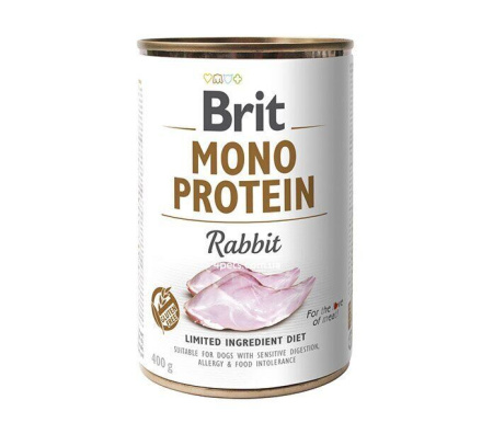 Brit Mono Protein Dog k 400 g с кроликом