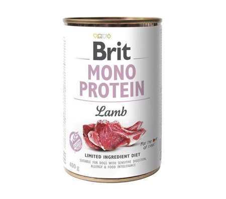 Brit Mono Protein Dog k 400 g с ягненком